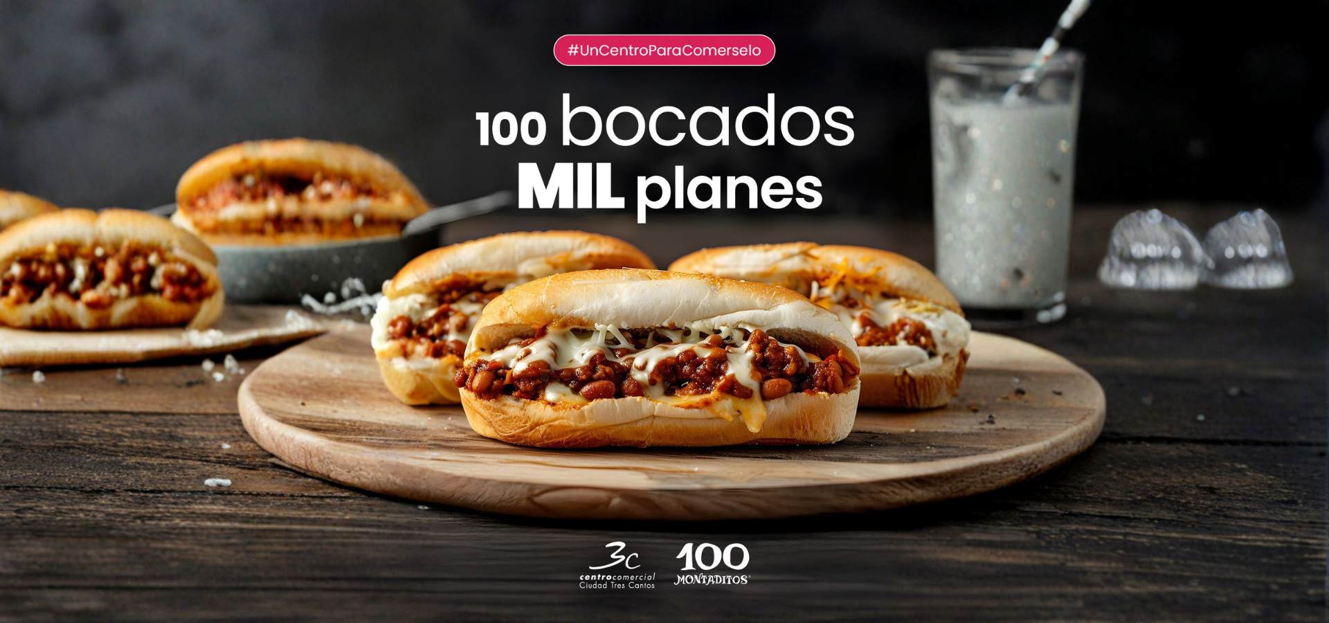 100 MONTADITOS 100 bocados, mil planes