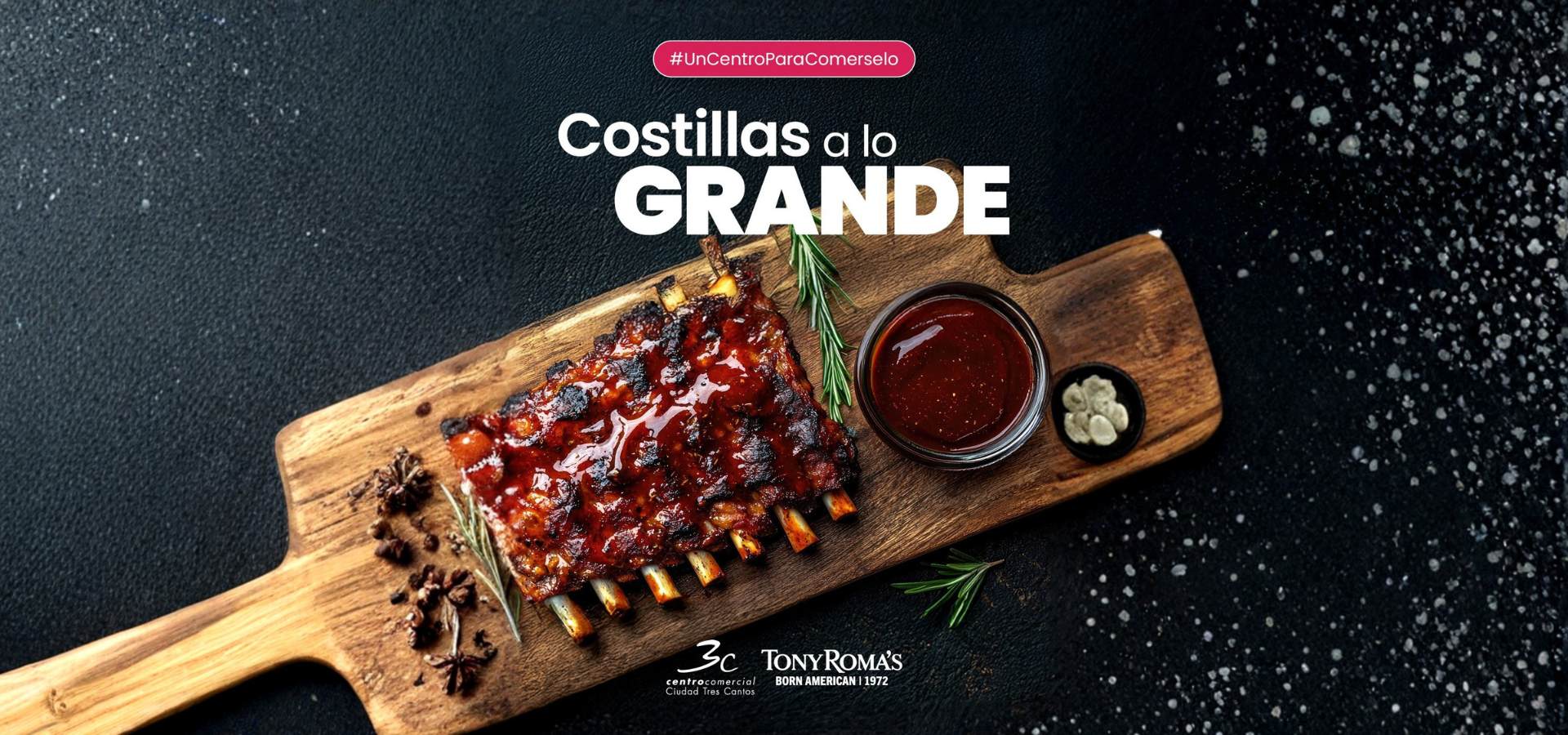 TONY ROMA’S Costillas a lo grande